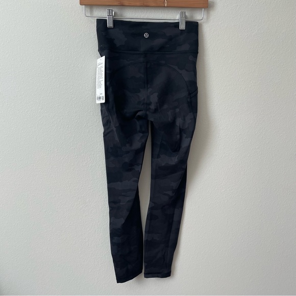 NWT Lululemon Invigorate High Rise Tight 25" Heritage 365 Camo Pockets Size 4 - Picture 3 of 13